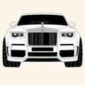 Rolls-Royce Cullinan - White