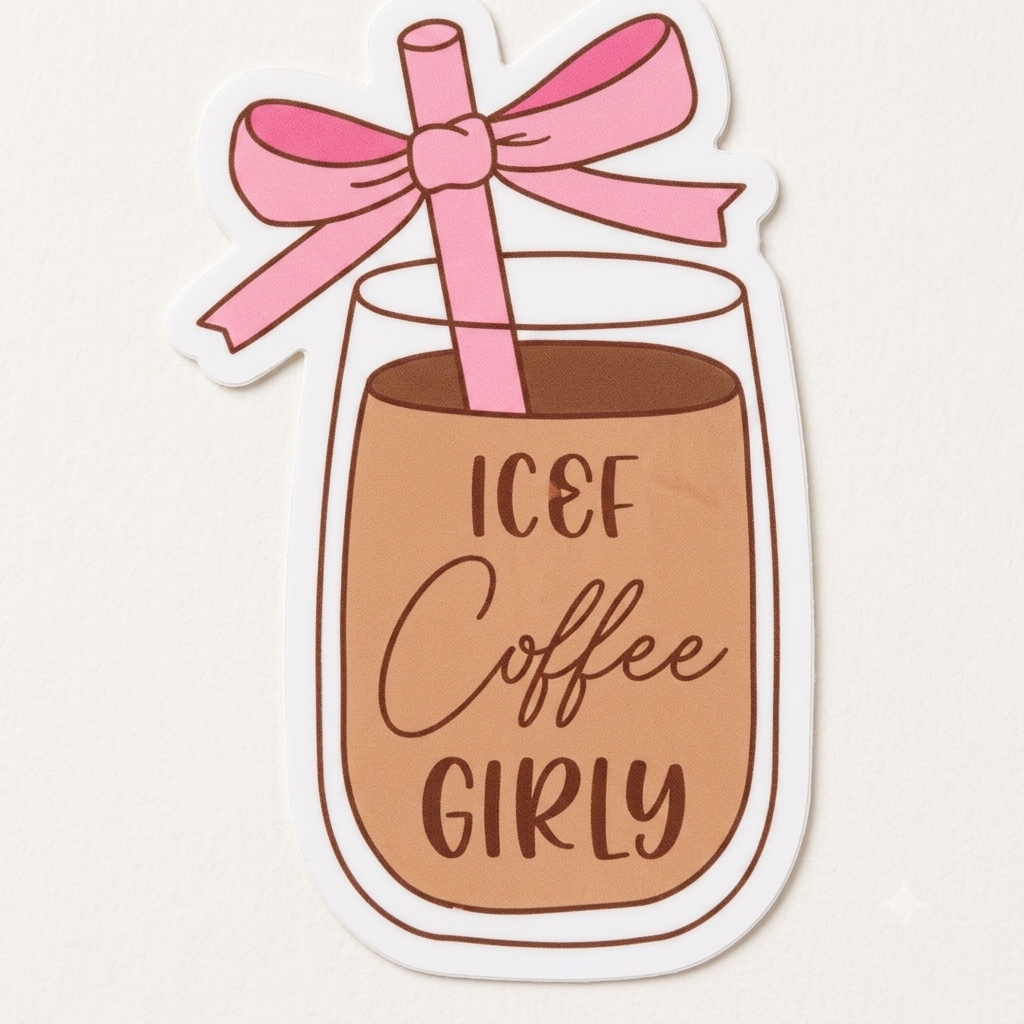 Iced Coffee Girly