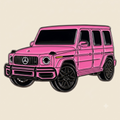 Mercedes-AMG G 63 - Pink