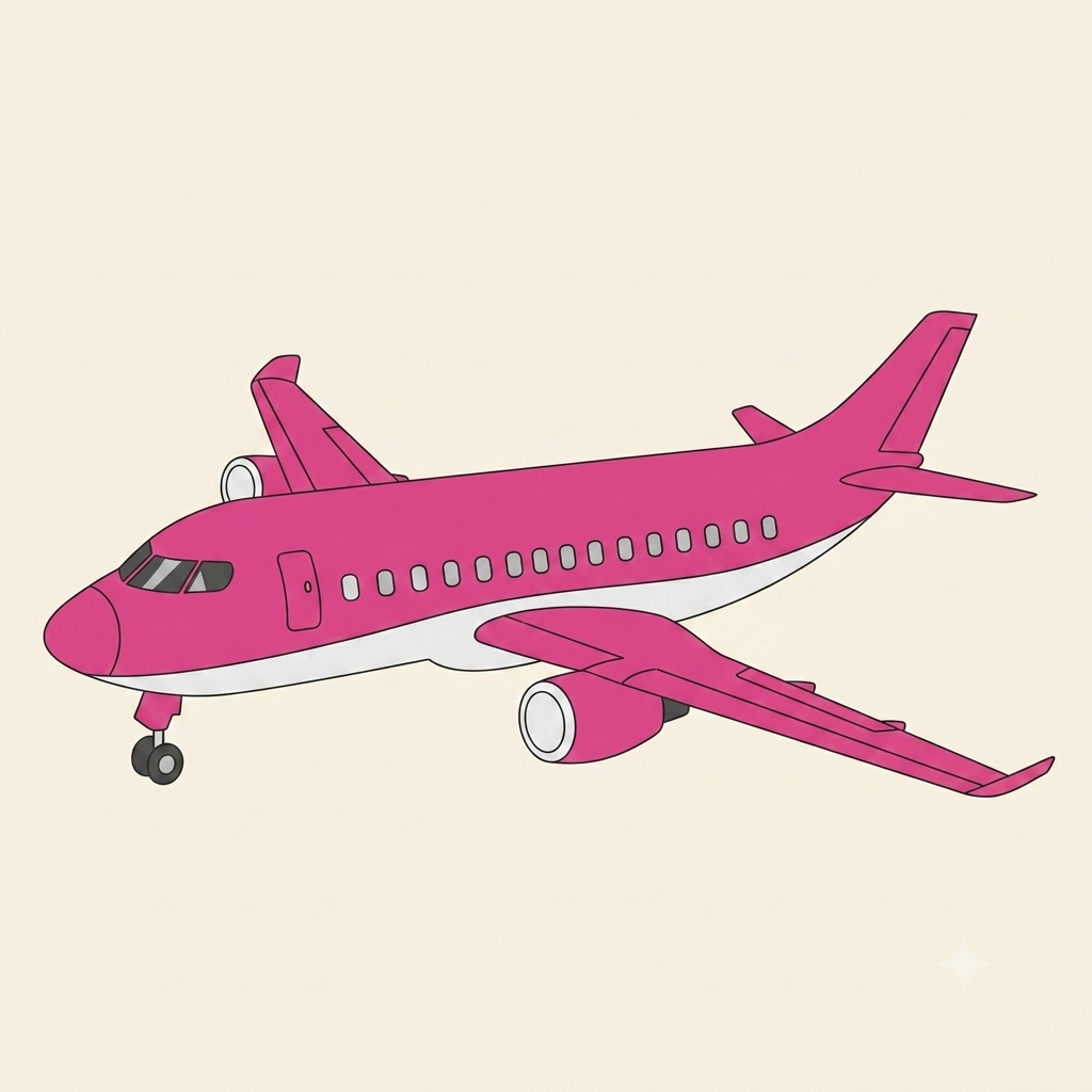 Pink Airplane