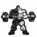 Bodybuilder Barbell