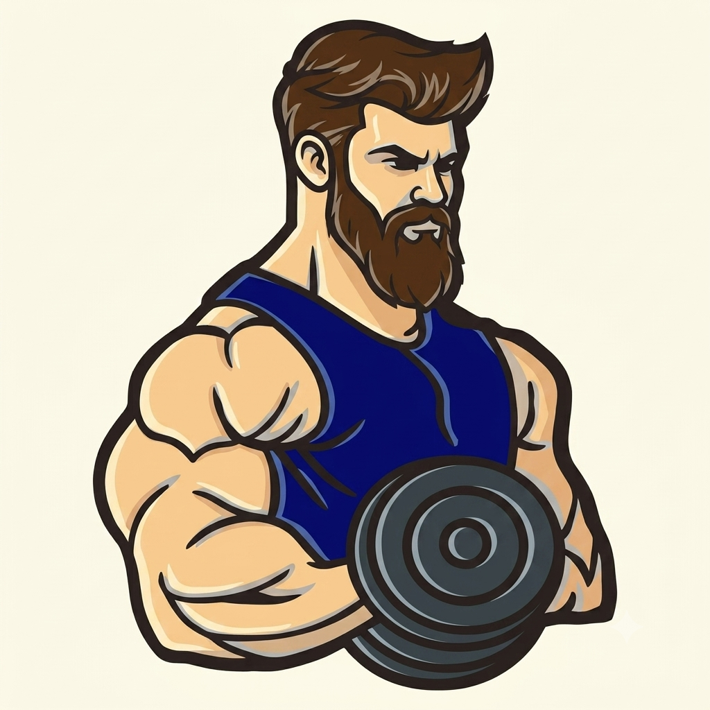 Muscular Gym Boy